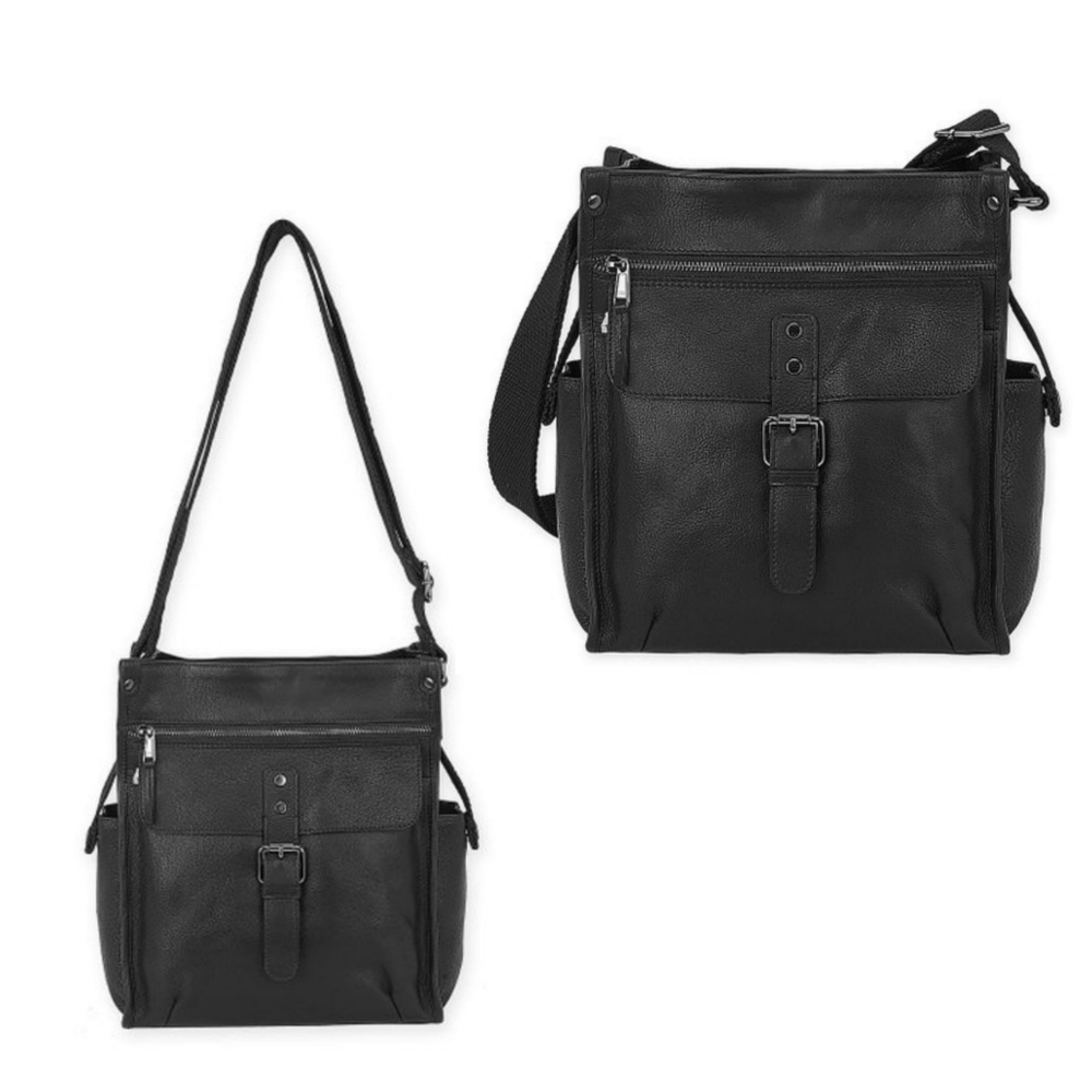 CargoIT leather purse crossbody  satchel